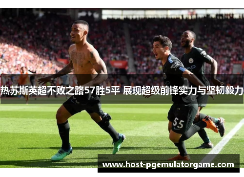热苏斯英超不败之路57胜5平 展现超级前锋实力与坚韧毅力